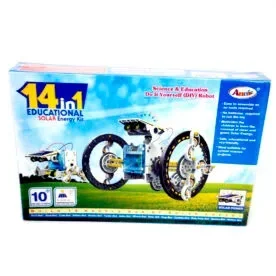 14 in 1 Educational learning Solar Robot Kit view 3