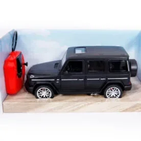 AMG G63 Remote Control Car, 1:14 Scale, 2.4GHz RC Off-Roader with Opening Doors, Black view 3