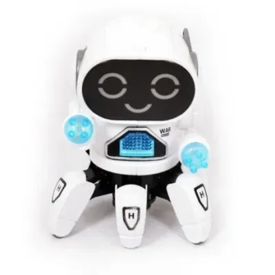 Babuniya Bot Robot Pioneer | Colorful Lights and Music | All Direction Movement | Dancing Robot Toys for Boys and Girls view 2