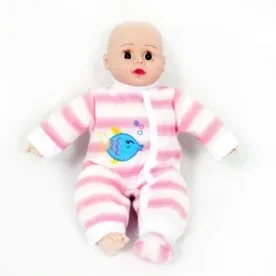 Babuniya Cute Baby Boy Toy for Boys and Girls – Light and Music Nipple Doll view 3