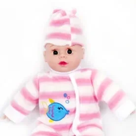 Babuniya Cute Baby Boy Toy for Boys and Girls – Light and Music Nipple Doll view 4