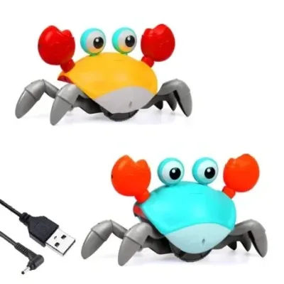 Babuniya Dancing Crawling Crab Toy with Flashing Light and Dynamic Music view 2