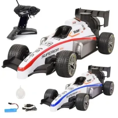 Babuniya Formula 1 RC Racing Car with Spray & Lights – 1:14 Scale view 3