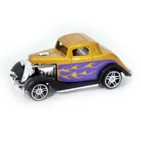 Babuniya Hot Wheels 10-Car Pack of 1:64 Scale Vehicles, Gift For Collectors & Kids Ages 3 Yrs & Up-Color & Design May Vary, Multi color view 4