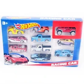 Babuniya Hot Wheels 10-Car Pack of 1:64 Scale Vehicles, Gift For Collectors & Kids Ages 3 Yrs & Up-Color & Design May Vary, Multi color view 5