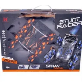 Babuniya RC Stunt Car Climbing Obstacles-Multi Tyre Morph view 4