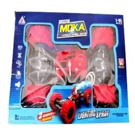 Babuniya Stunt Moka 2-Sided RC Stunt Car with Spray & Lights – 1:16 Scale view 5