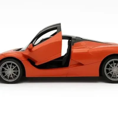 Babuniya Super Smoke Remote Control Car with Doors Opening, Front & Back LED Lights, 360° Rotation, Smoke Effects, Fine Direction Adjust and Rechargeable Battery for Boys 5–7 Years view 2