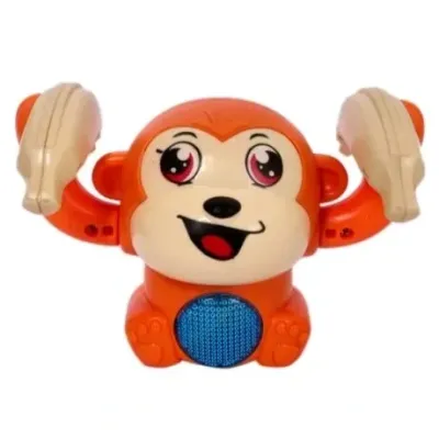 Banana Monkey Toys with Voice/Touch Sensor On Dancing Monkey Dancing Toy for Kids Rolling Monkey view 2