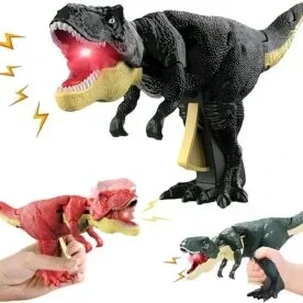 Battery Operated Roaring Dinosaur Toy with Lights & Sound view 5