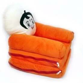 Chhota Bheem and elephant Super Soft Plush Cushion Sofa And Chair For Kids view 4