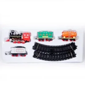 Choo Choo Classical Train Track Set Toy with Emits Real Smoke Light & Sound view 5
