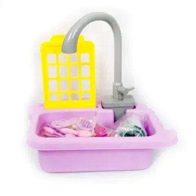 Dino Kitchen Sink – Electric Dishwasher Set for Kids