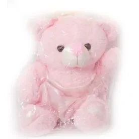 Farak teddy bear PINK,White,Cream, view 3