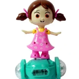 Fashion Girl Dancing Doll Toy with Light & Music – Omni-Directional Movement view 3