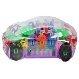 GOONO Transparent Concept Racing Car with Lights, Music & Rotation view 5