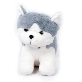 Husky Dog Stuffed Animal Puppy Soft Toy view 4