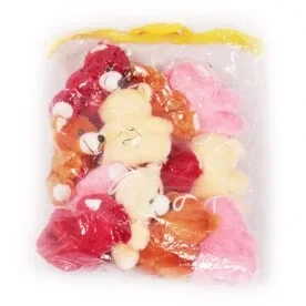 Mini Teddy Bear Soft Toy Set of 12 (Multi-Color) view 2