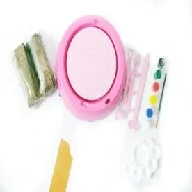 Pottery Wheel Kit – Battery Operated Pottery Wheel & Painting Kit for Beginners view 3