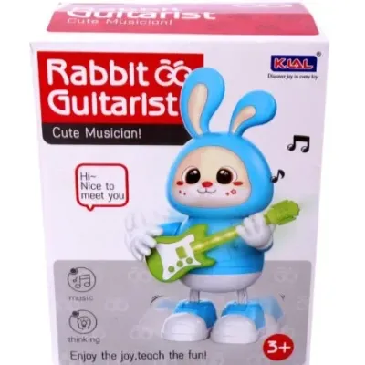 Rabbit Guitarist Toy – Cute Musical Bunny with Lights & Sound
