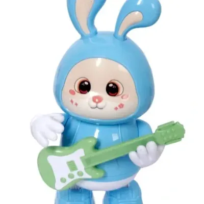 Rabbit Guitarist Toy – Cute Musical Bunny with Lights & Sound view 2