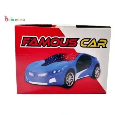 Remote Control 3D Famous Car with Lights – Full Function view 1