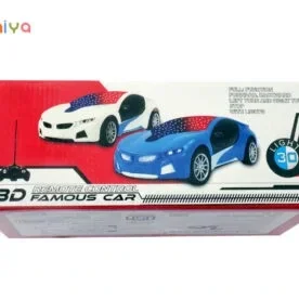 Remote Control 3D Famous Car with Lights – Full Function view 4