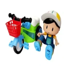 Stunt Tricycle – Electric 360° Rotating Bike with Lights & Music for Kids view 2